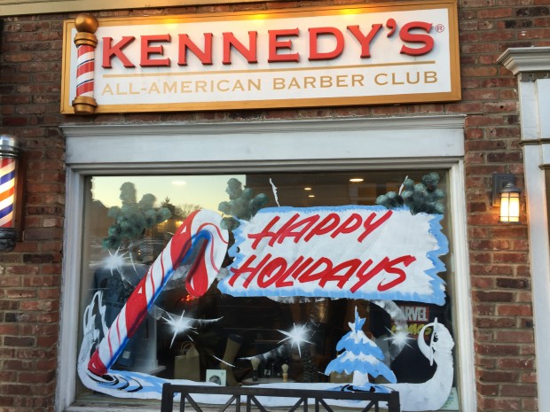 Christmas Cheer is Here at Kennedy’s All-American Barber Club